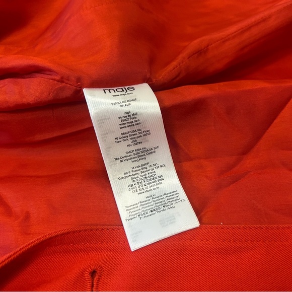 Maje NWOT M (2 see measurements&size guide MISSING original belt- replaced - Picture 11 of 16